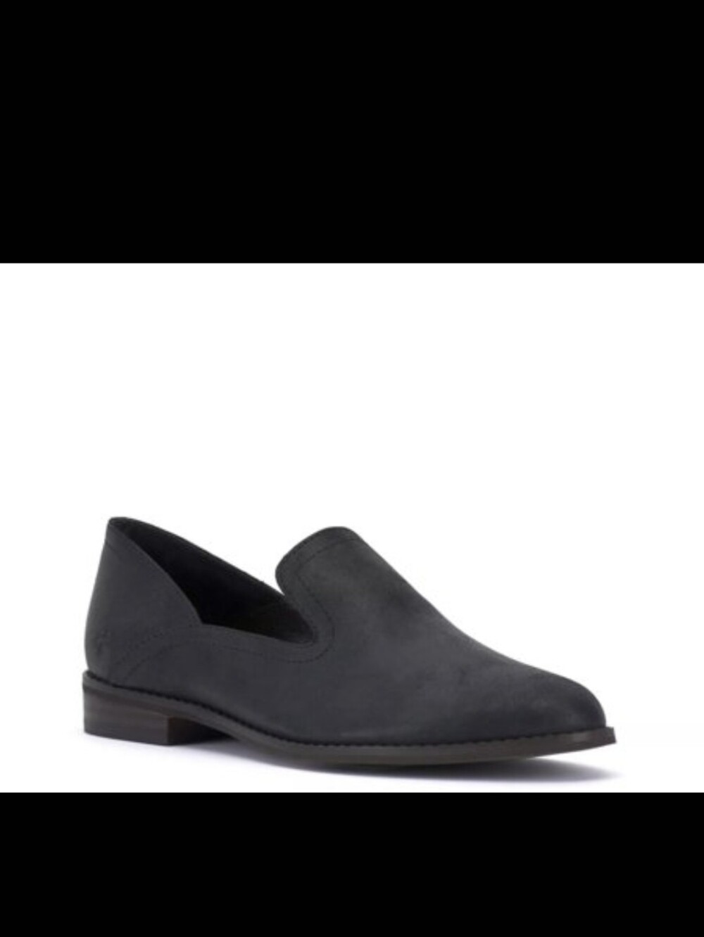 New No Box Lucky Brand Black Ellanzo Slip-on Sz 8